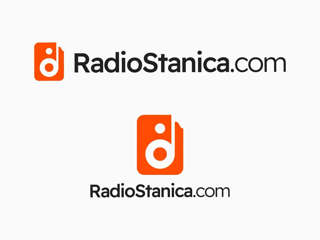 Onyx Creative Studio - Projekt RadioStanica.com Logo formats